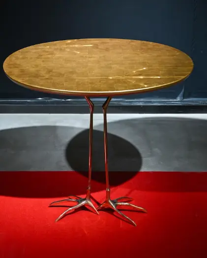 Minimalist Coffee Table – Walnut Finish
-