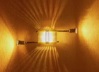 AmberAura Decorative Wall Sconce