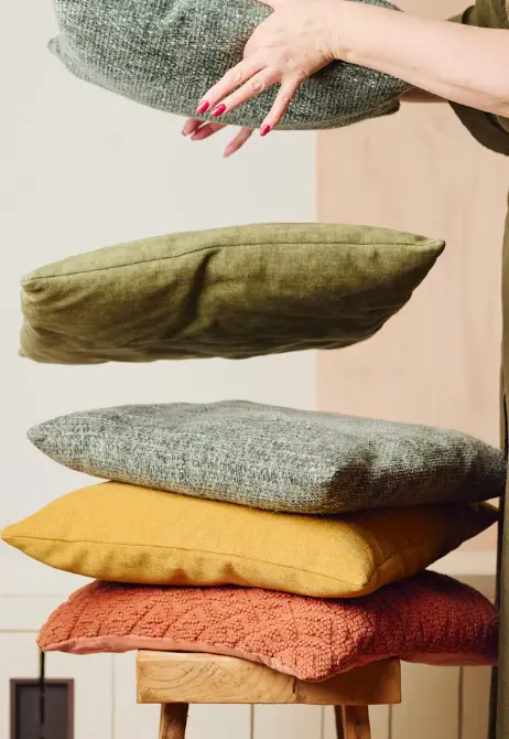 WeaveNest Jacquard Cushion Covers (Set of 5)