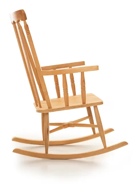 OakNest Solid Wood Accent Chair