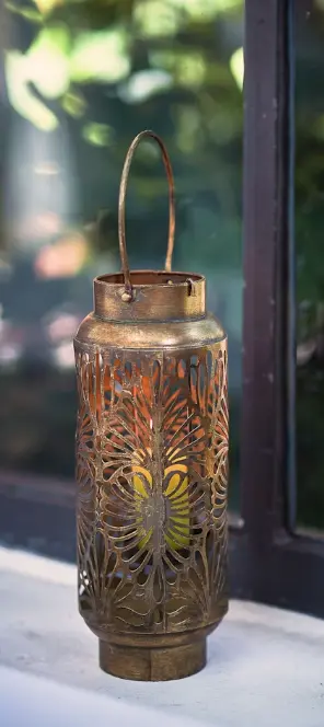 Vintage Lantern Candle Holder